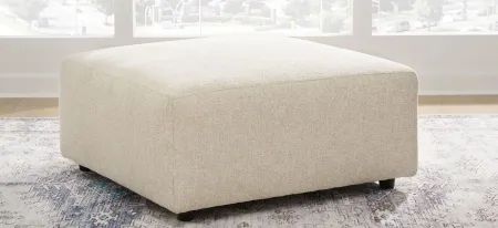 Edenfield Oversized Accent Ottoman in Linen by Ashley Furniture