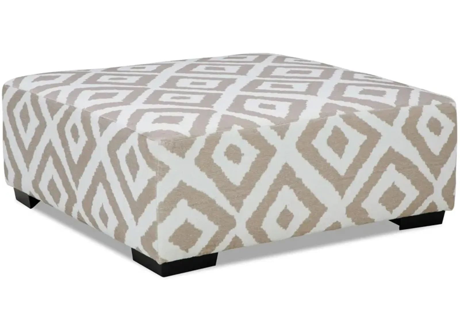 Mondo Cocktail Ottoman in Toast by Albany Furniture