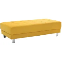 Riveredge Ottoman in Yellow by Glory Furniture