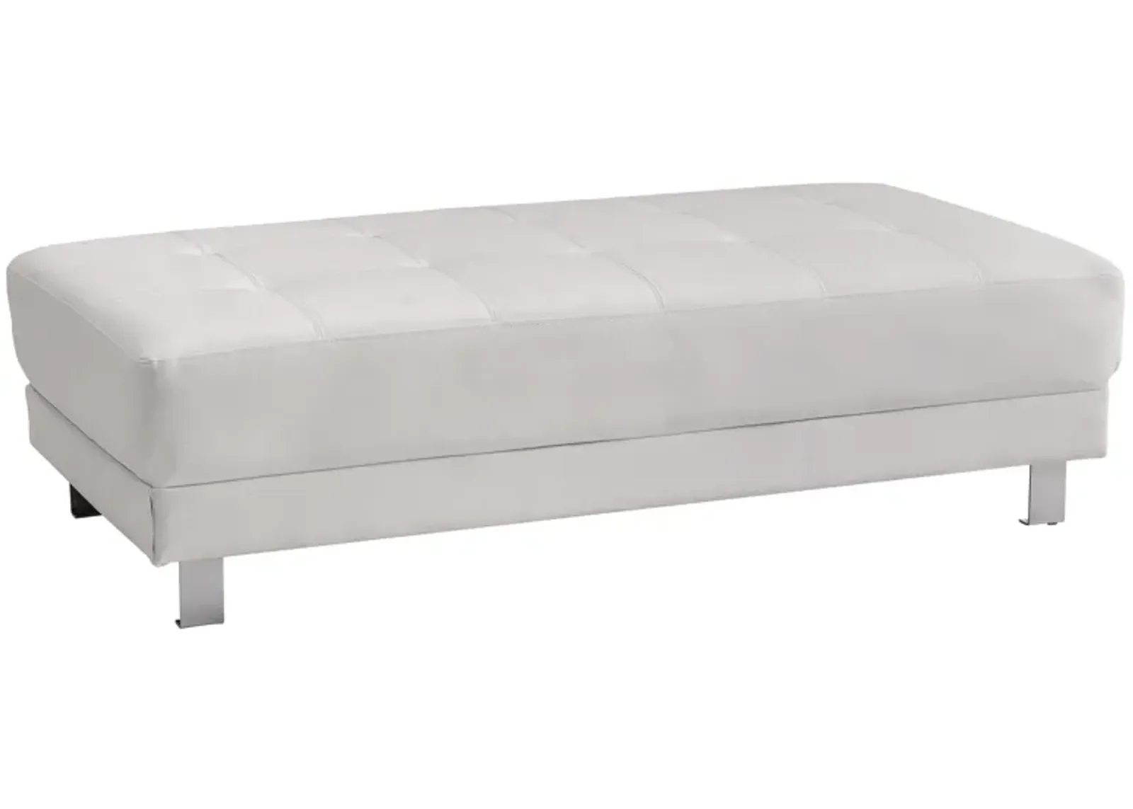 Riveredge Ottoman in White by Glory Furniture