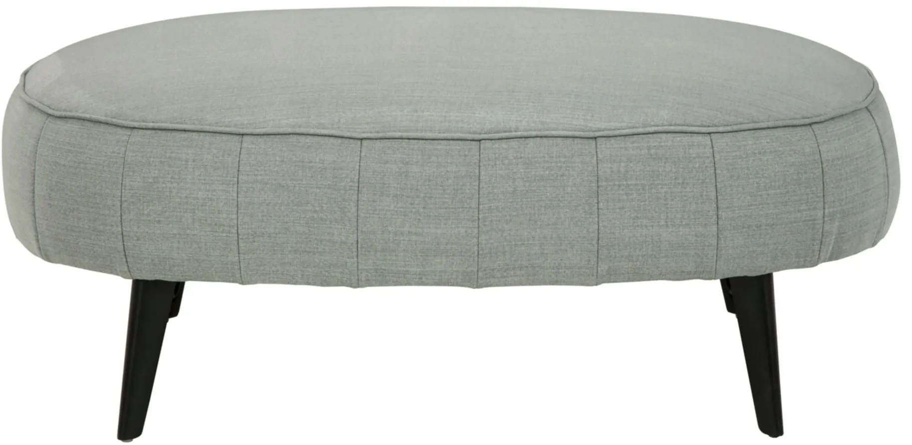 Hollyann Oversized Accent Ottoman in Gray by Ashley Express