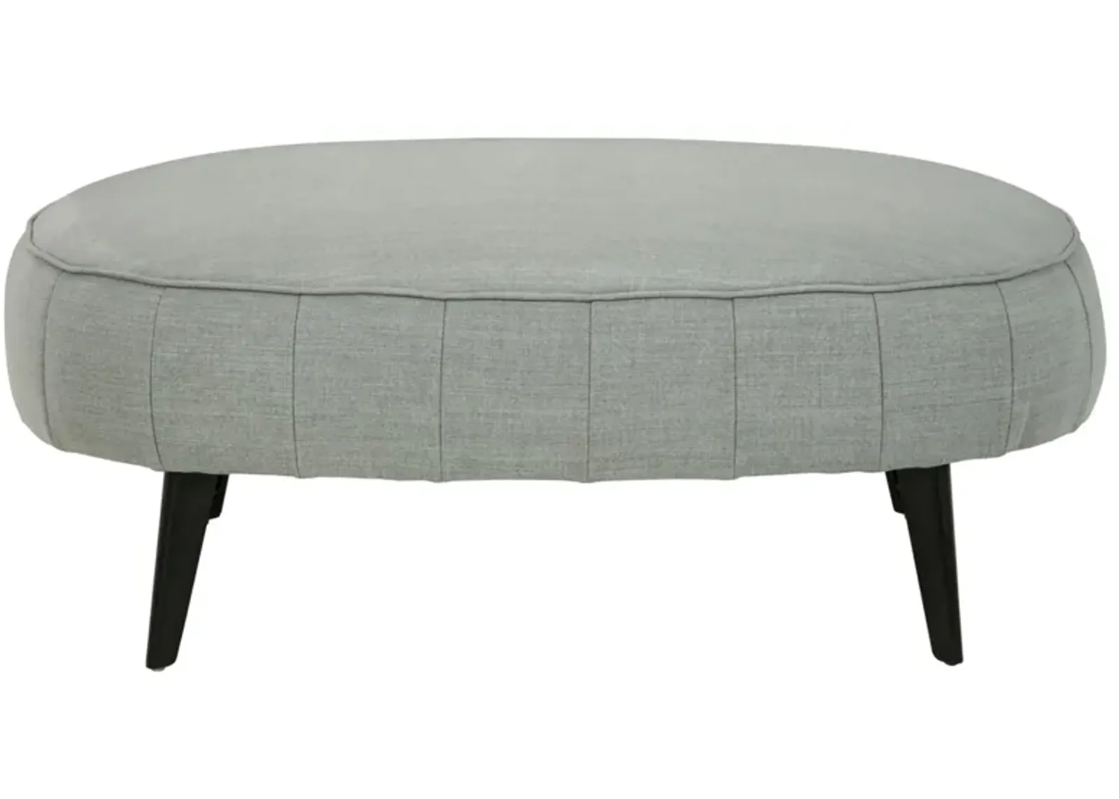 Hollyann Oversized Accent Ottoman in Gray by Ashley Express