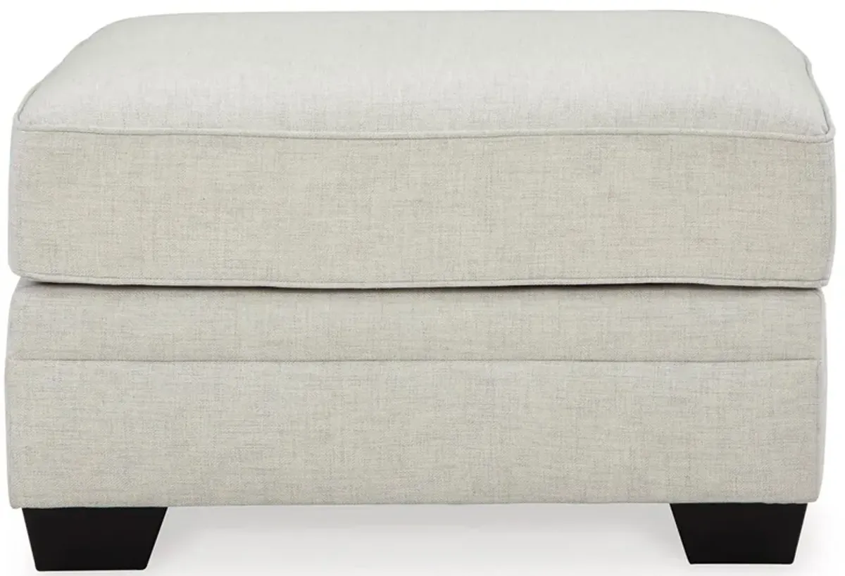 Huntsworth Oversized Ottoman in Dove Gray by Ashley Furniture