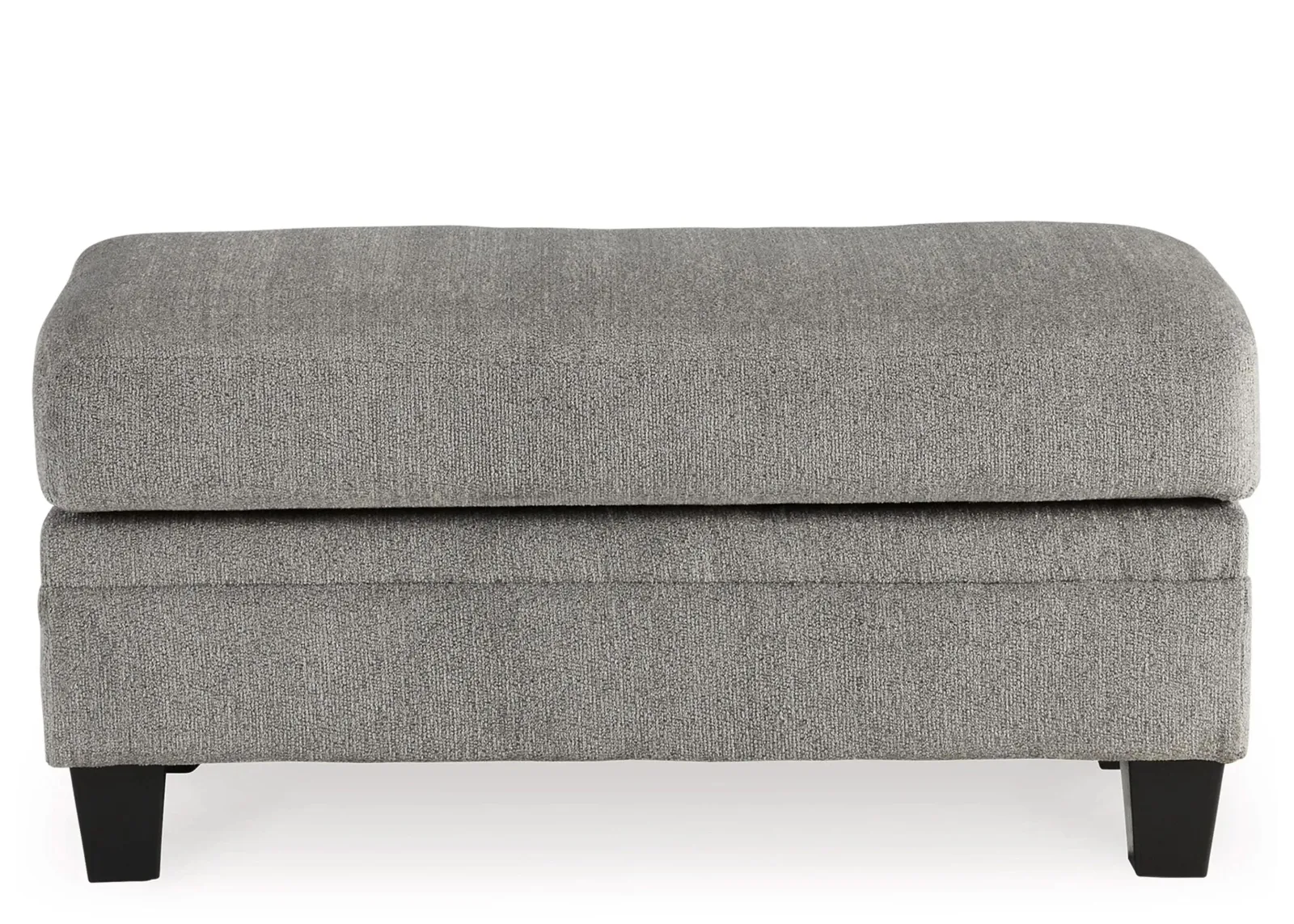 Davinca Ottoman in Charcoal by Ashley Furniture