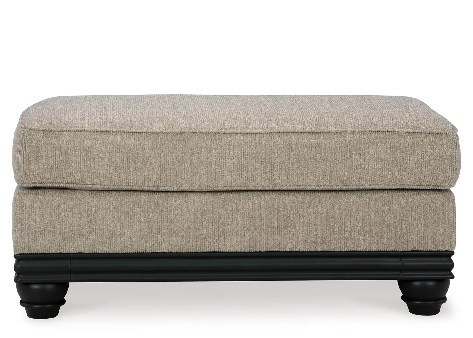 Elbiani Ottoman in Alloy by Ashley Furniture