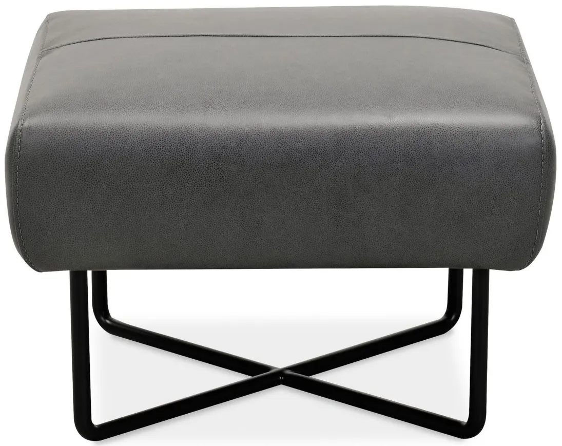 Efron Ottoman in Grey by Hooker Furniture