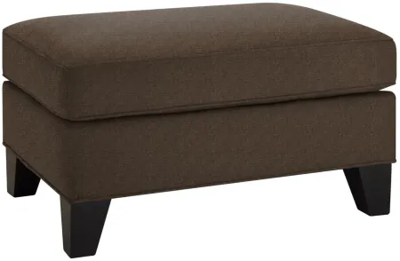 Carmine Ottoman in Santa Rosa Taupe by H.M. Richards