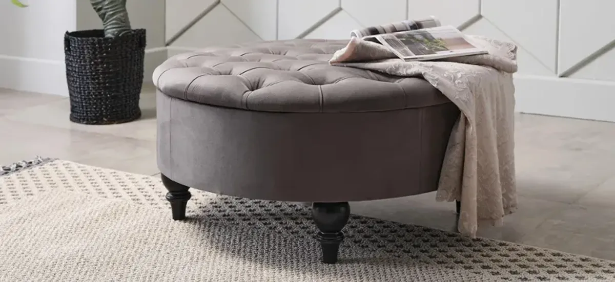 Suave Storage Ottoman