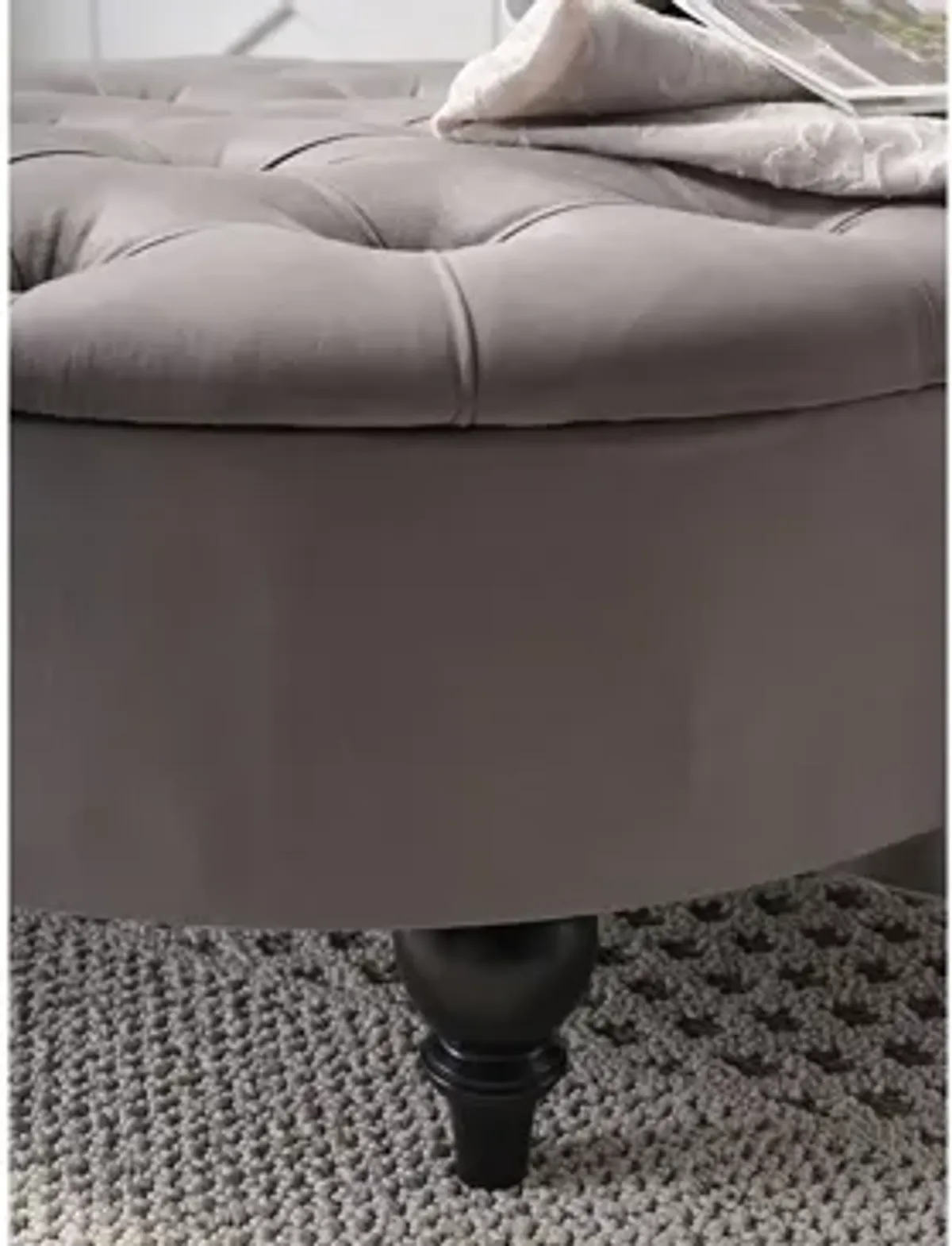 Suave Storage Ottoman