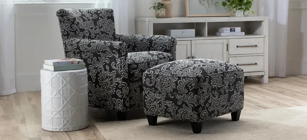 Gilmore Accent Chair Ottoman