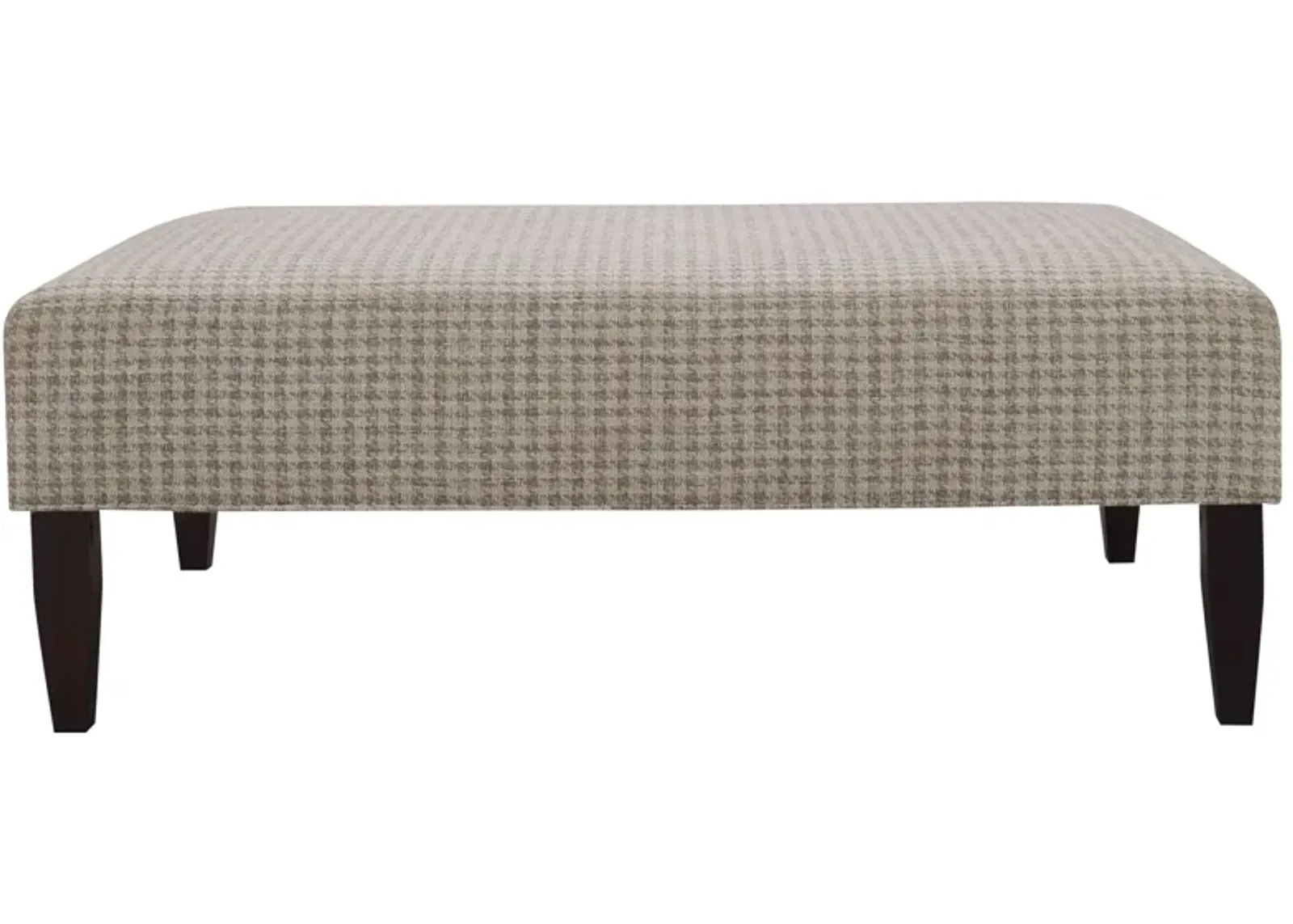 Petunia Cocktail Ottoman in Beige by Emeraldcraft