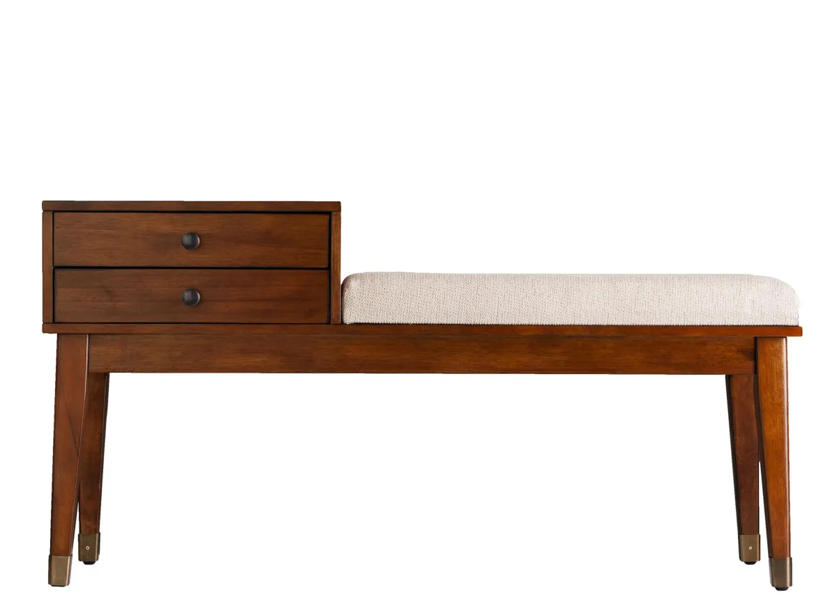 Abdon Storage Bench in Brown by SEI Furniture