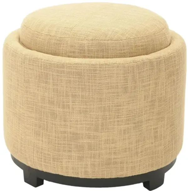 Arturo Round Tray Ottoman