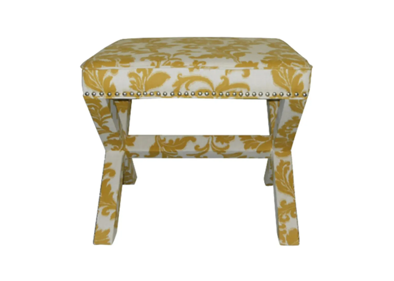 Amais Ottoman in Maize by Safavieh