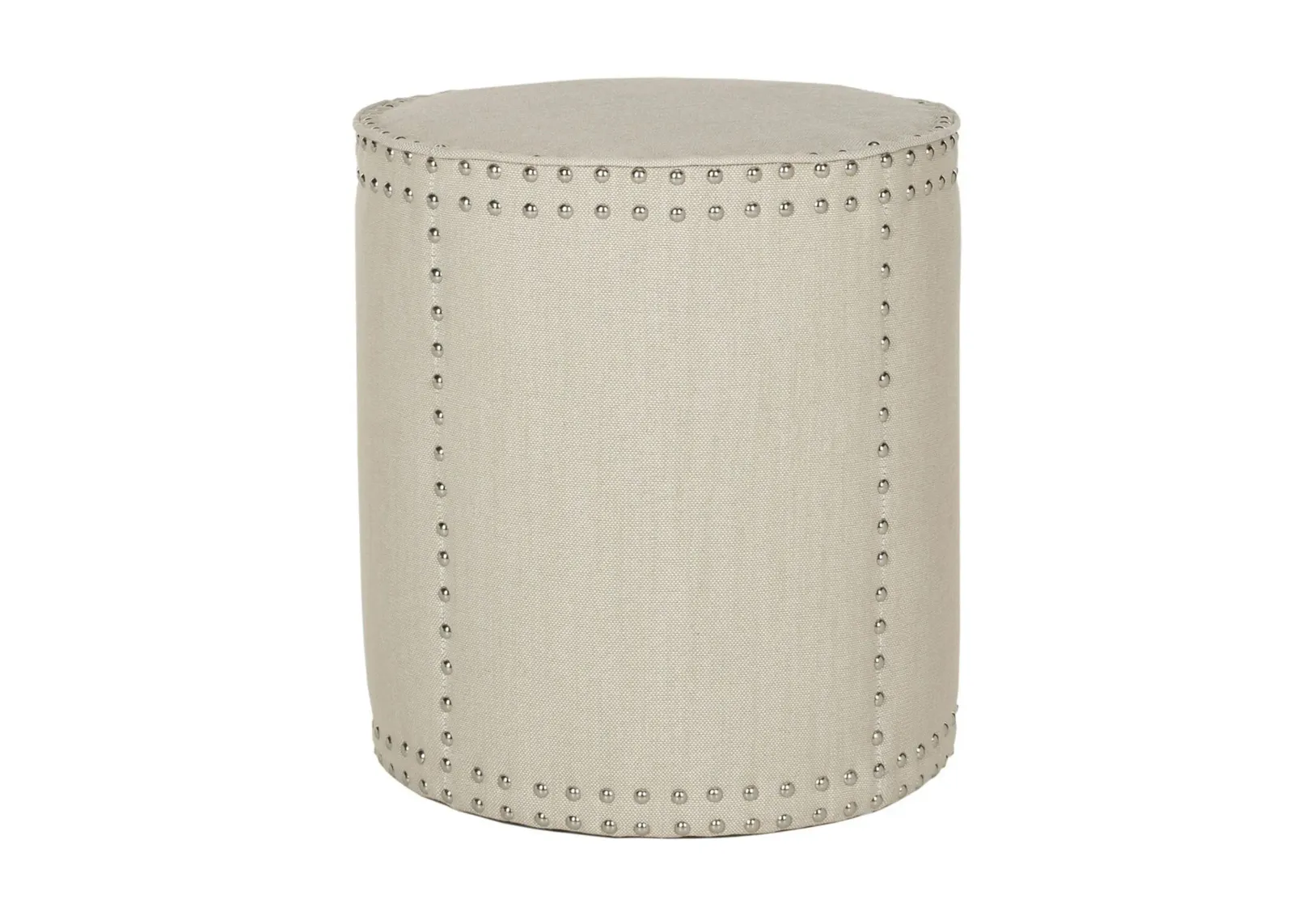 Hawkem Ottoman in Beige by Safavieh