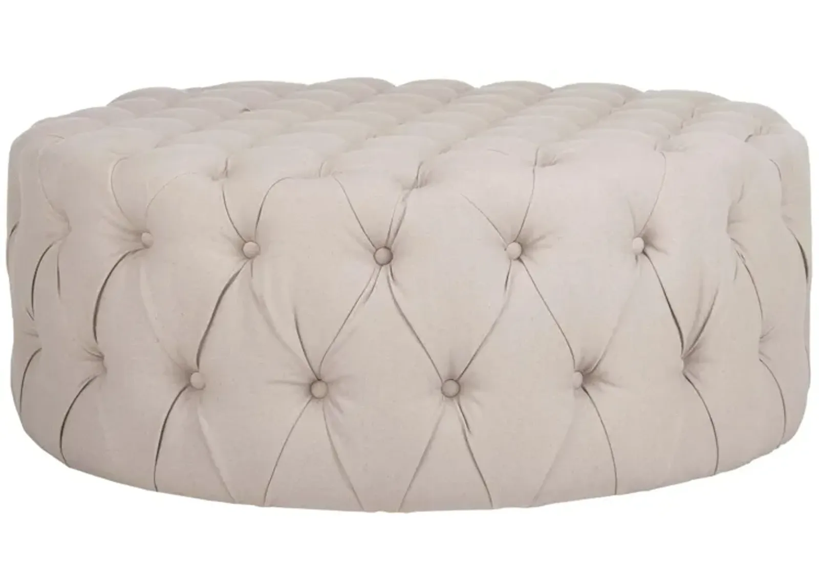 Roitfeld Ottoman in Taupe by Safavieh