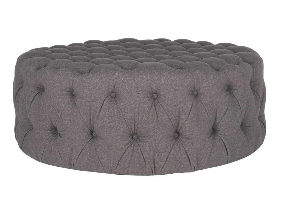 Roitfeld Ottoman in Gray by Safavieh