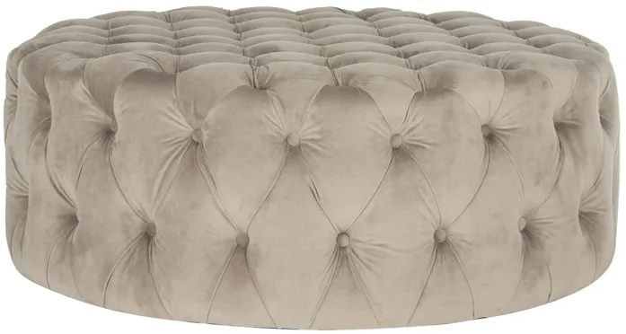 Roitfeld Ottoman in Mushroom by Safavieh