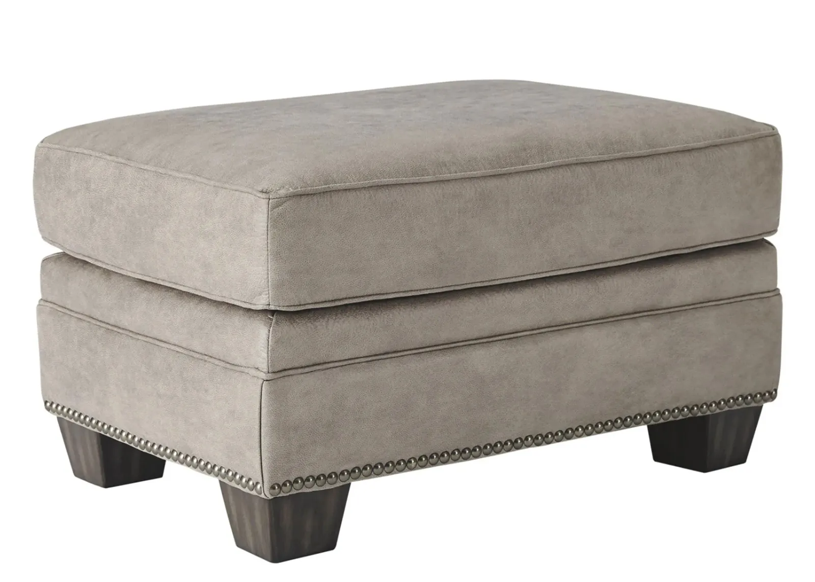 Kelani Ottoman in Steel by Ashley Furniture