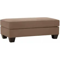 Briarwood Chair-and-a-Half Ottoman in Suede So Soft Khaki by H.M. Richards