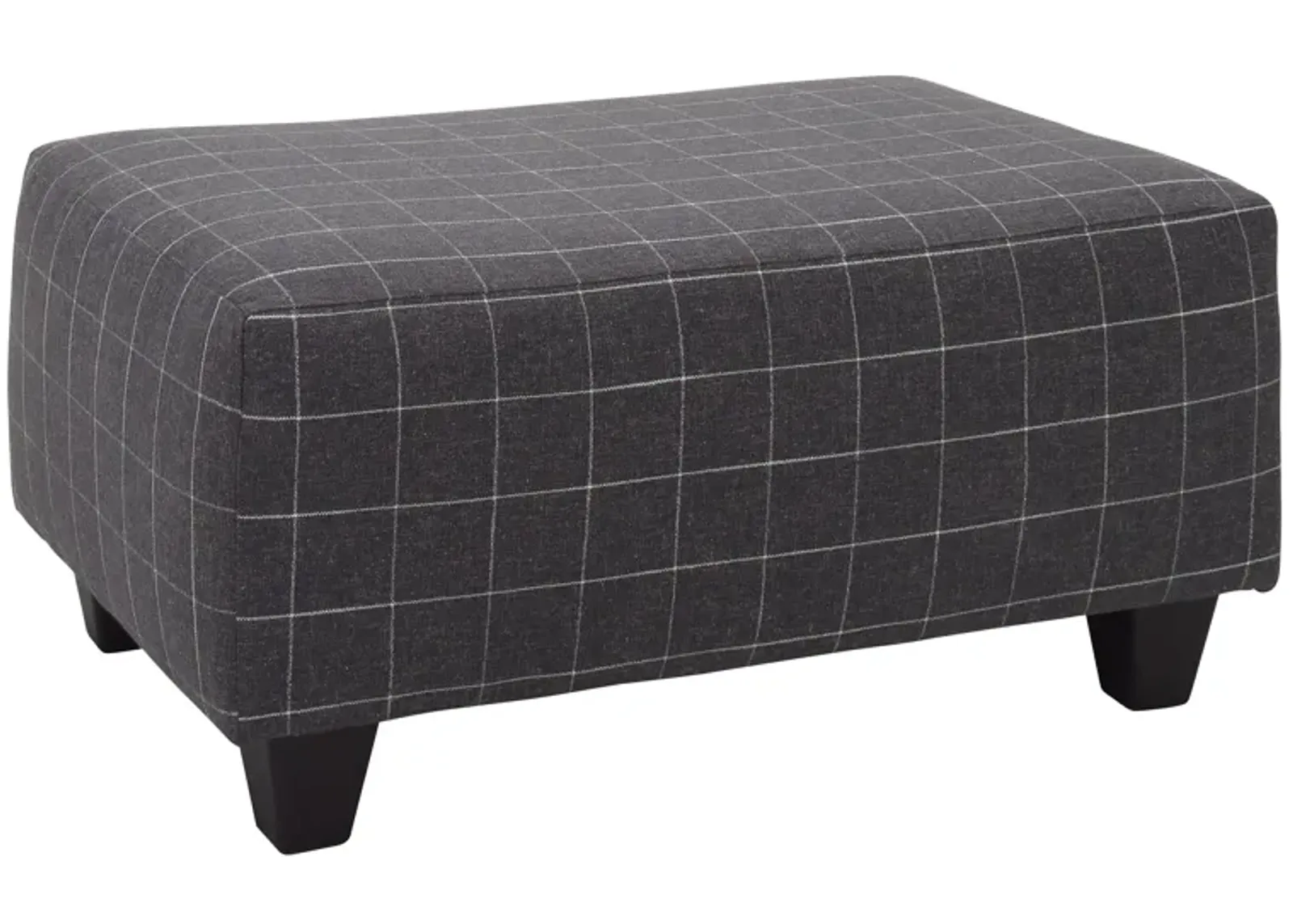 Caid Cocktail Ottoman in Savane Haze by Flair