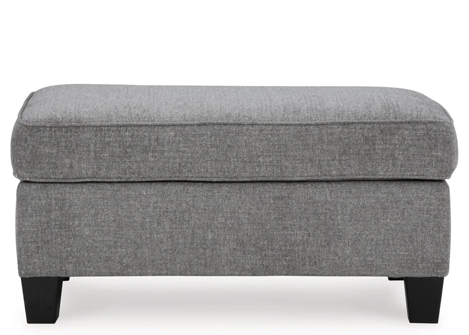 Mathonia Ottoman in Smoke by Ashley Furniture