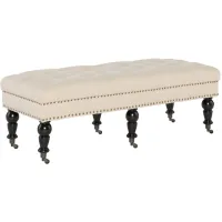 Isabelle Bench in Natural by Linon Home Decor