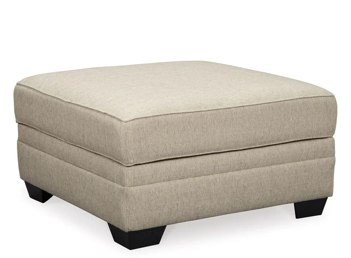 Luxora Ottoman With Storage in Bisque by Ashley Furniture