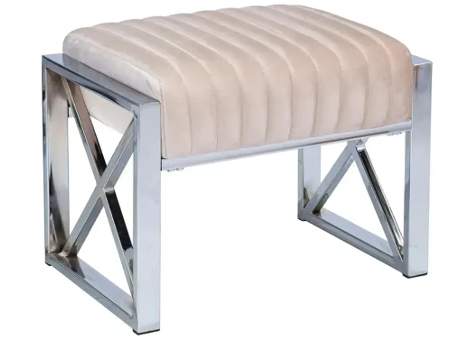 Fluharty Ottoman in Beige by SEI Furniture