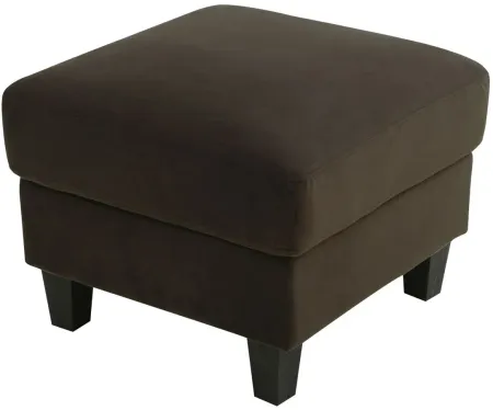 Warren Ottoman in Coffee by Lifestyle Solutions