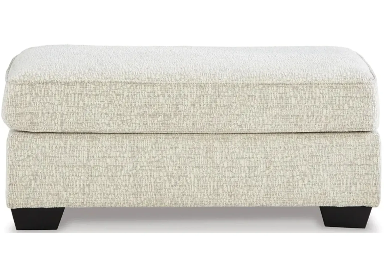 Valerano Ottoman in Parchment by Ashley Furniture