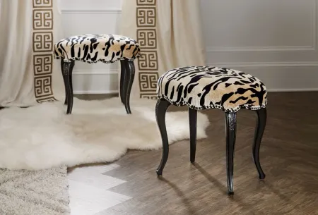 Sanctuary Ottoman in Animal Print by Hooker Furniture