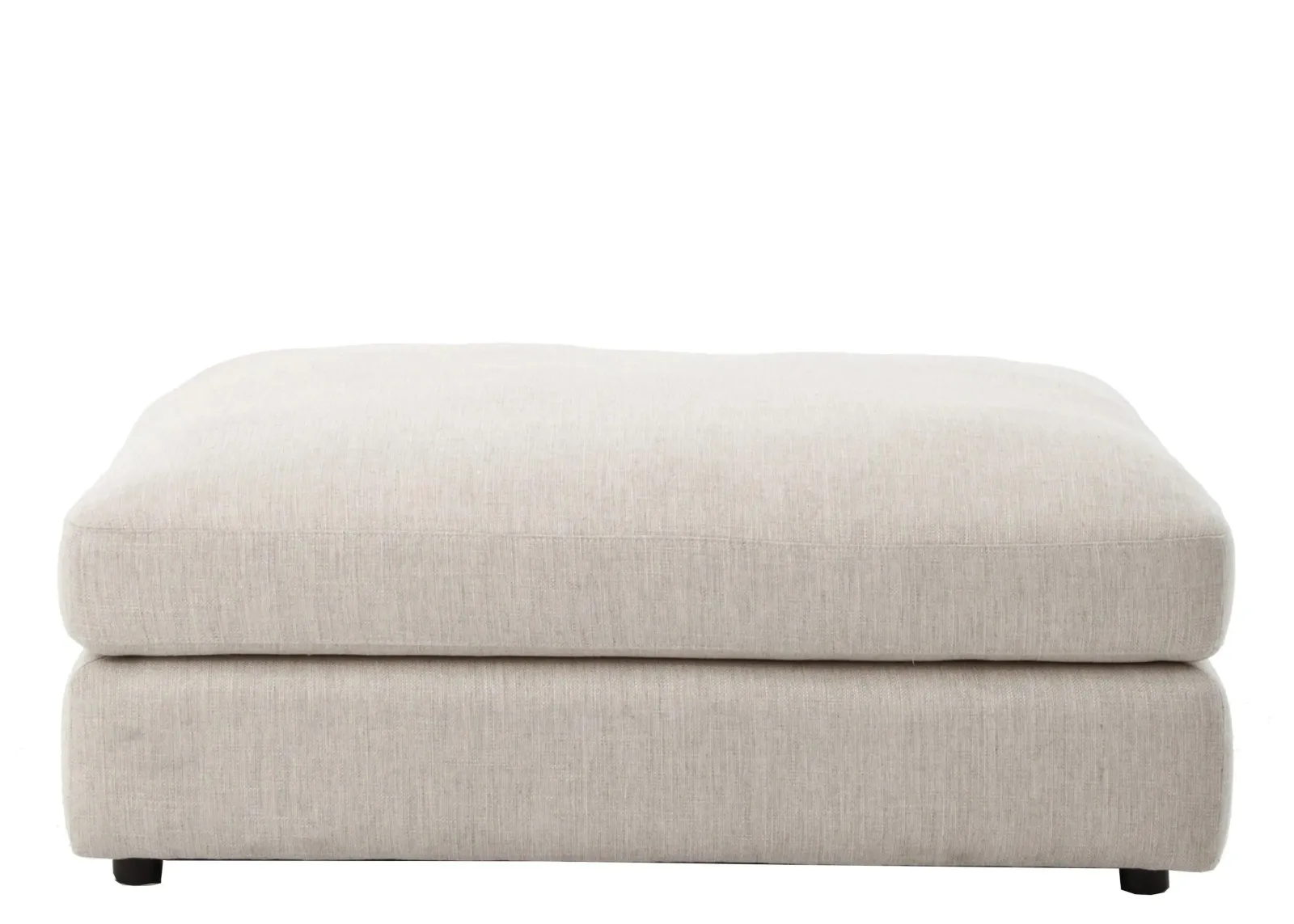 Bloor Ottoman in Essence Natural by Four Hands