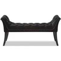 Chandelle Bench in Black by Wholesale Interiors