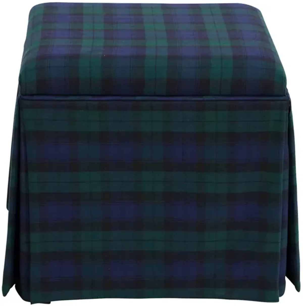 Merry Storage Ottoman in Blackwatch Blackwatch by Skyline