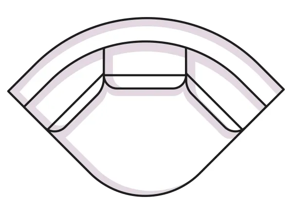 Beasley 2 Arm Right Arm Facing Wedge Recliner