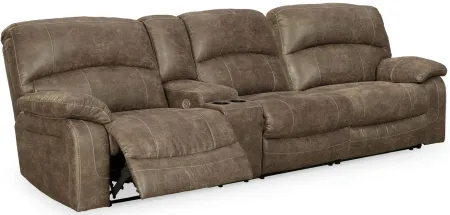 Segburg 2-Piece Power Reclining Sectional in Driftwood by Ashley Furniture