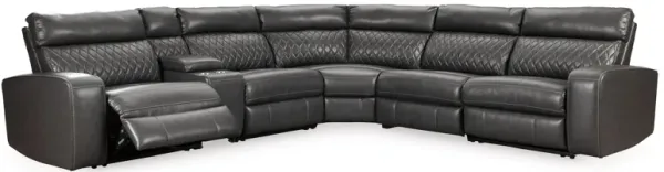 Samperstone 6-pc. Power Reclining Sectional