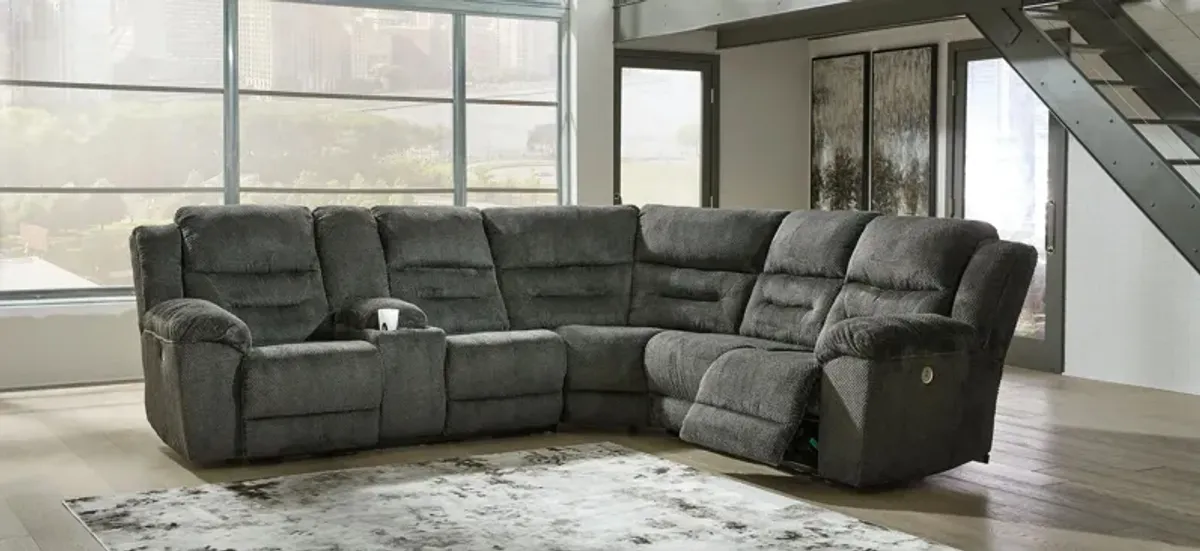 Nettington 3-pc. Power Reclining Sectional