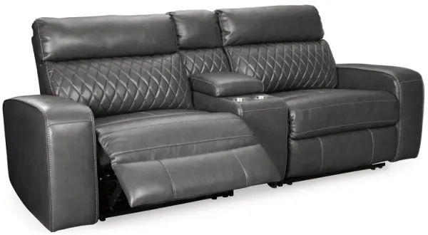 Samperstone 3-pc. Power Reclining Sectional
