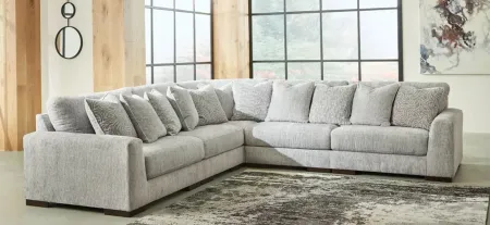 Regent Park 5-pc. Sectional in Pewter by Ashley Furniture