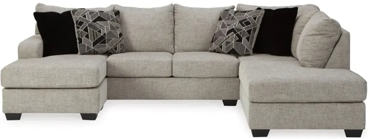 Megginson 2-pc. Sectional with Chaise in Storm by Ashley Furniture