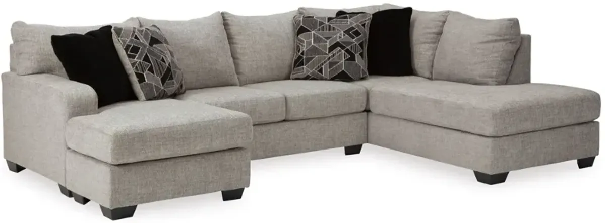 Megginson 2-pc. Sectional with Chaise in Storm by Ashley Furniture