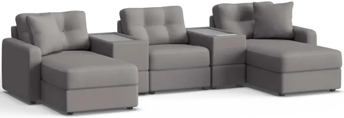 ModularOne 5-pc. Sectional w/One Power Console