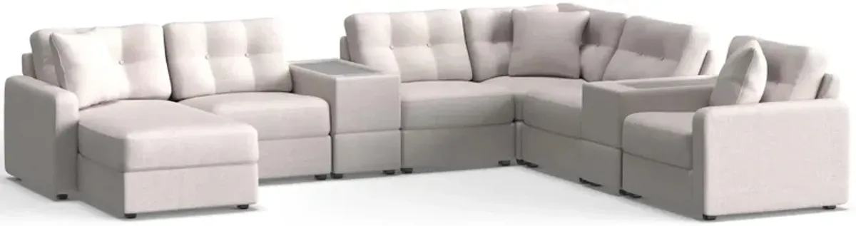 ModularOne 8-pc. Sectional w/One Power Console