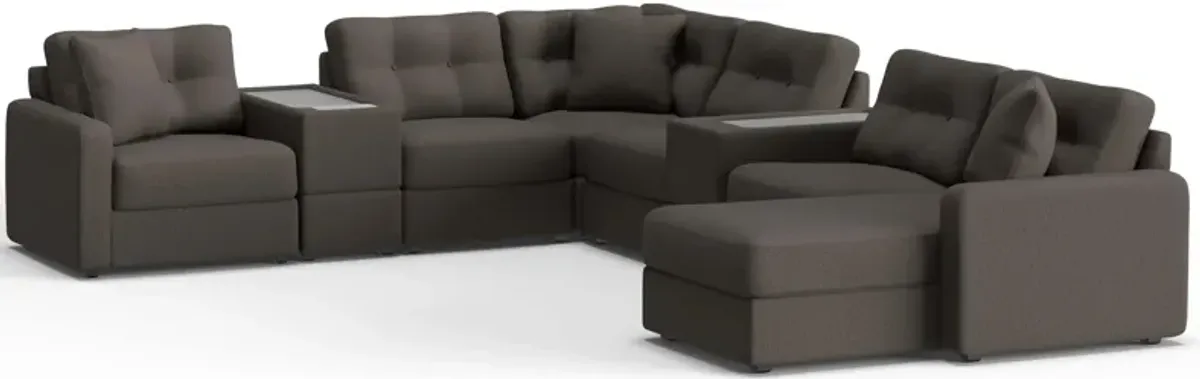 ModularOne 8-pc. Sectional w/One Power Console