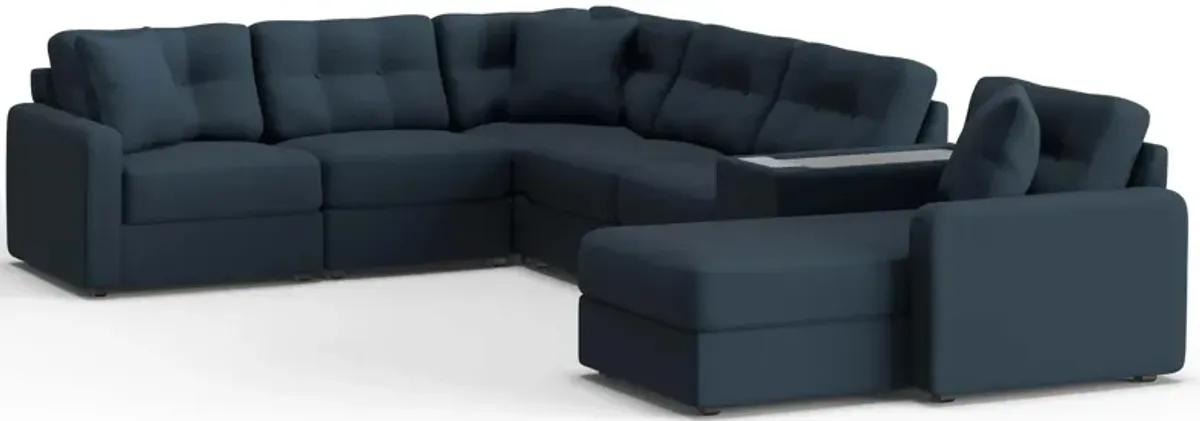 ModularOne 7-pc. Sectional w/One Power Console