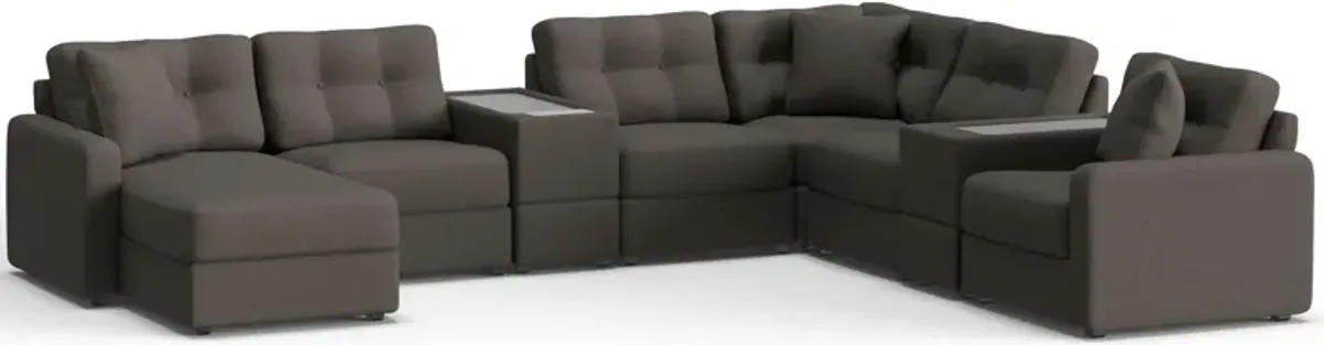 ModularOne 8-pc. Sectional w/One Power Console