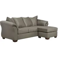 Whitman 2-pc. Sectional Sofa with Reversible Chaise in Cobblestone by Ashley Furniture
