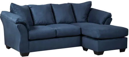 Whitman 2-pc. Sectional Sofa with Reversible Chaise in Blue by Ashley Furniture